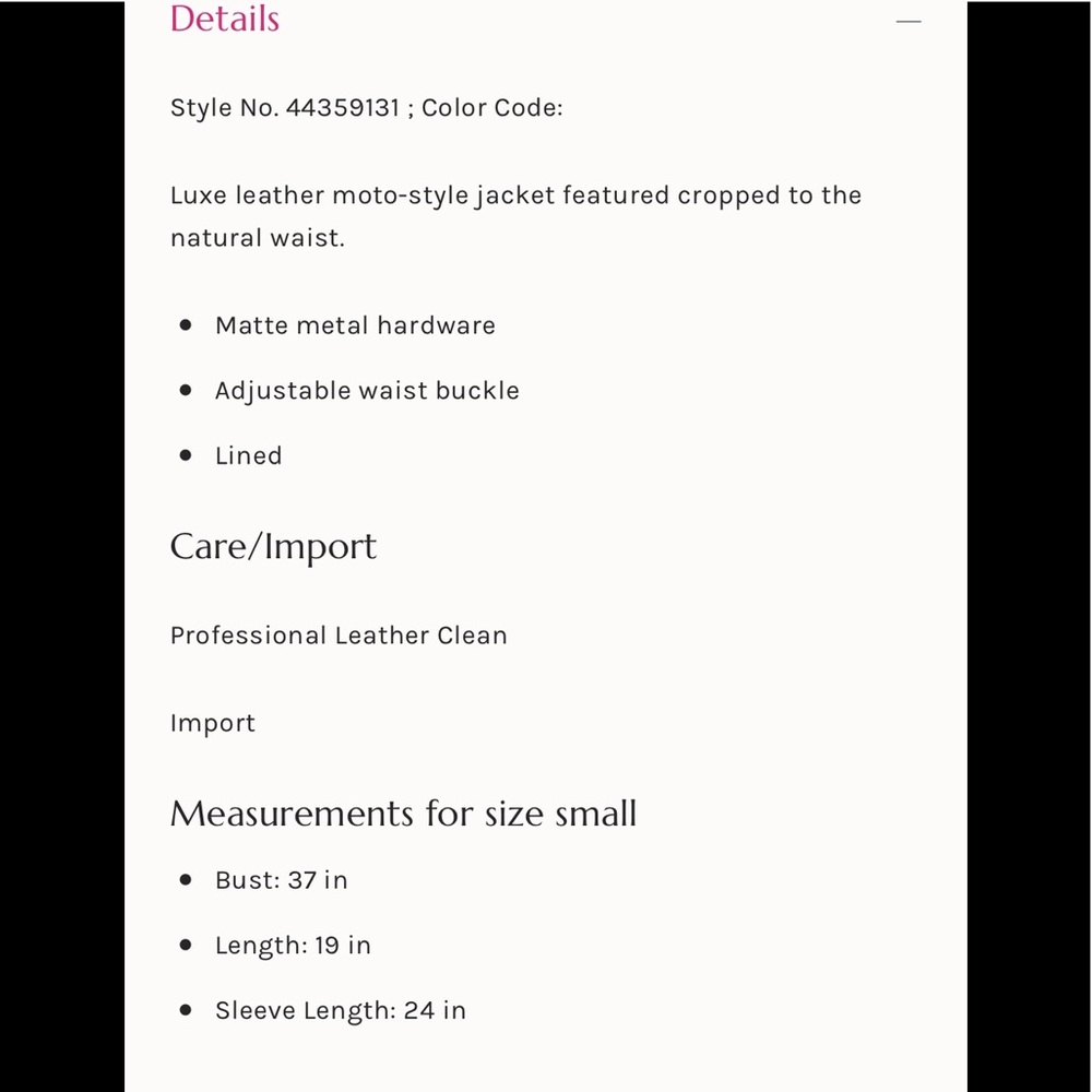 🔥UNDERSTATED LEATHER x FREE PEOPLE Moto Jacket S - Picture 5 of 5